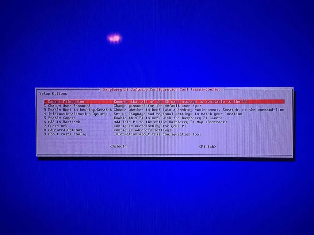 expanding pi sd card to utilize all usable space