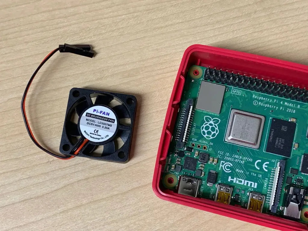 raspberry pi 4 fan hole